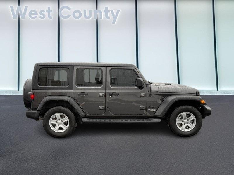 used 2021 Jeep Wrangler Unlimited car, priced at $27,942