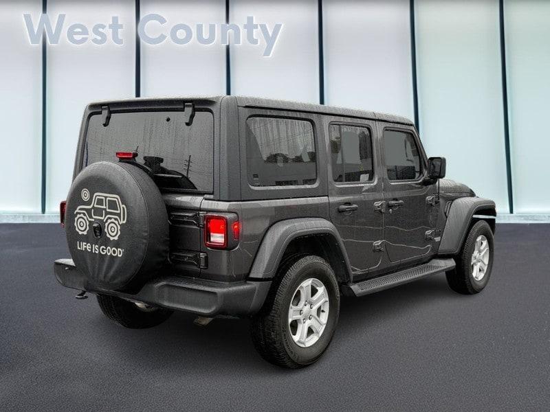 used 2021 Jeep Wrangler Unlimited car, priced at $27,942