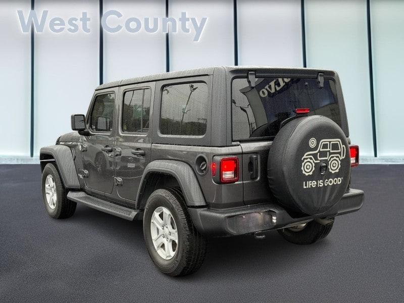 used 2021 Jeep Wrangler Unlimited car, priced at $27,942