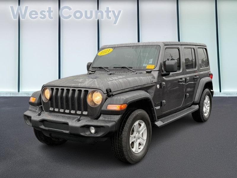 used 2021 Jeep Wrangler Unlimited car, priced at $27,942