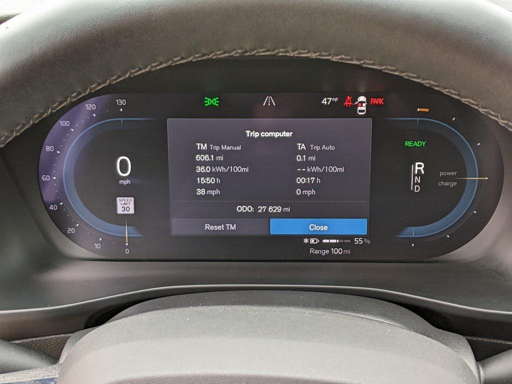 used 2024 Volvo XC40 Recharge Pure Electric car, priced at $37,500