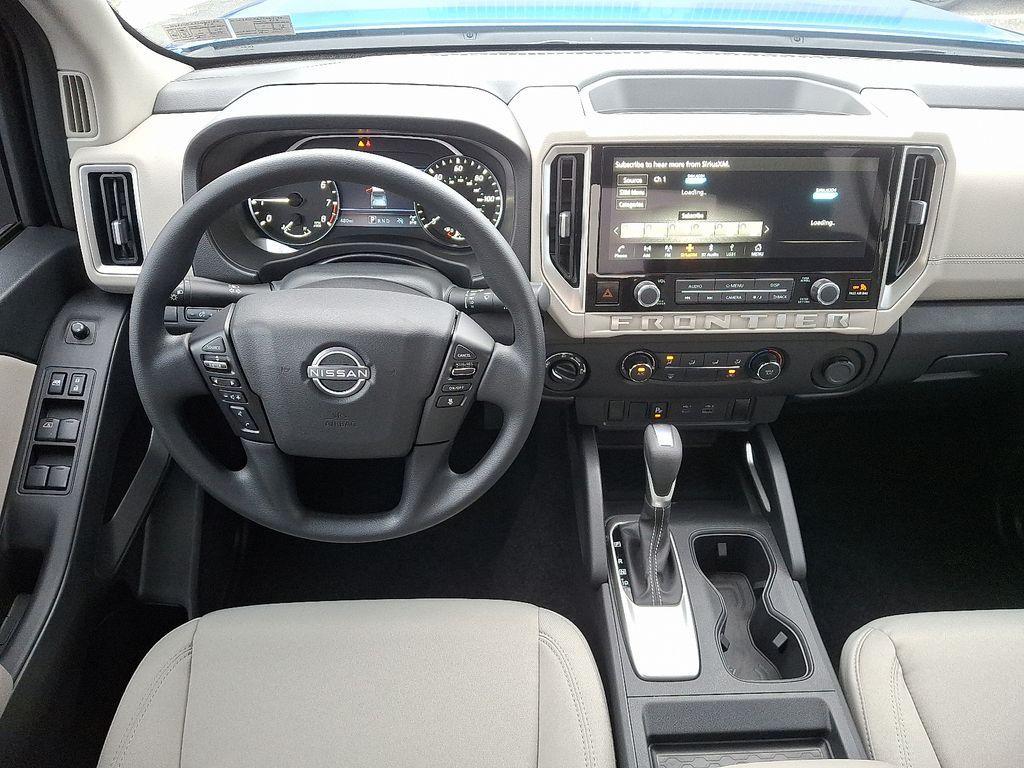 2025 Bluestone Pearl Nissan Frontier
