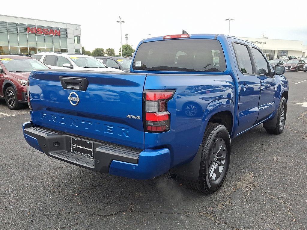 2025 Bluestone Pearl Nissan Frontier