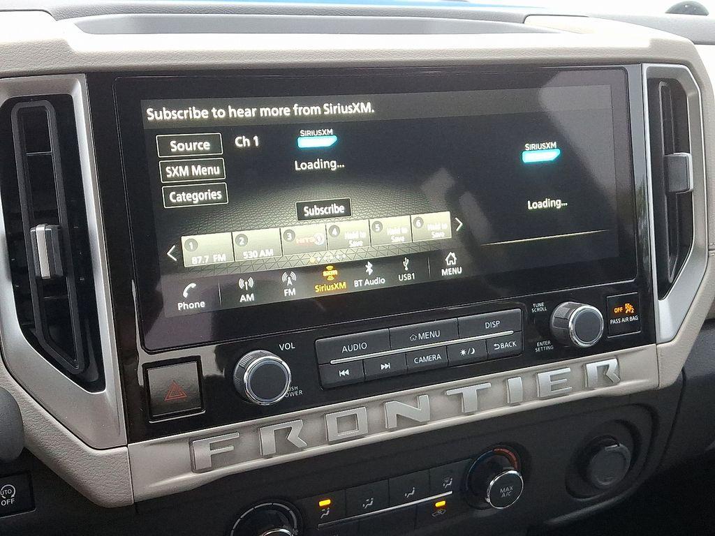 2025 Bluestone Pearl Nissan Frontier