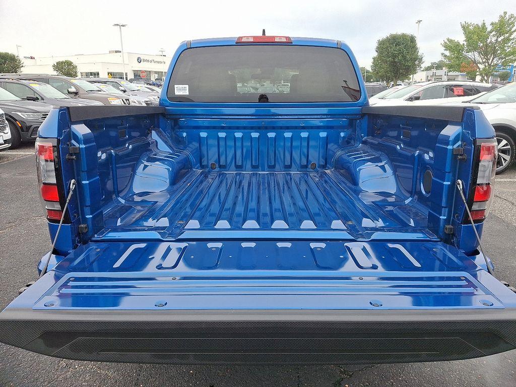 2025 Bluestone Pearl Nissan Frontier