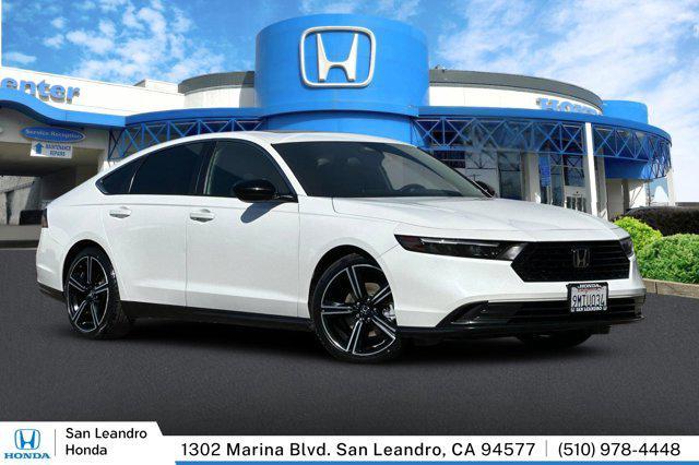 used 2024 Honda Accord Hybrid car, priced at $25,990