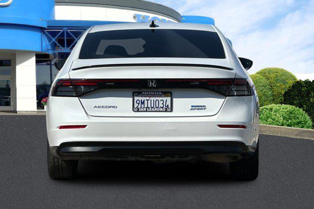 used 2024 Honda Accord Hybrid car, priced at $25,990