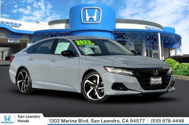used 2022 Honda Accord car, priced at $28,990