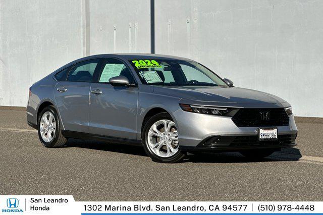 used 2024 Honda Accord car, priced at $27,990