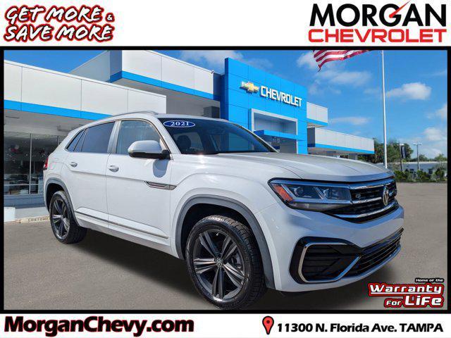 used 2021 Volkswagen Atlas Cross Sport car, priced at $17,893