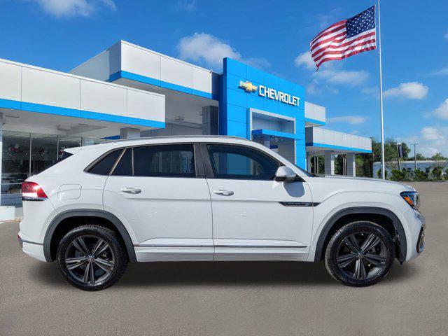 used 2021 Volkswagen Atlas Cross Sport car, priced at $17,893