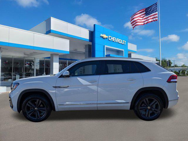used 2021 Volkswagen Atlas Cross Sport car, priced at $17,893