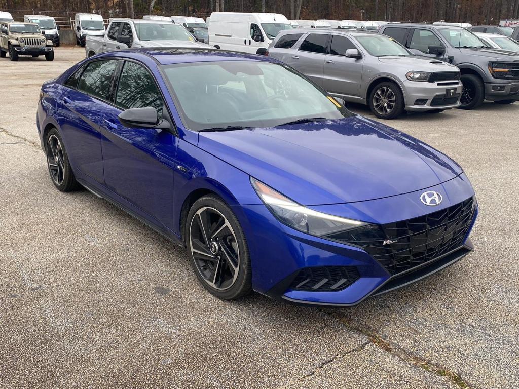 used 2022 Hyundai Elantra car, priced at $20,456