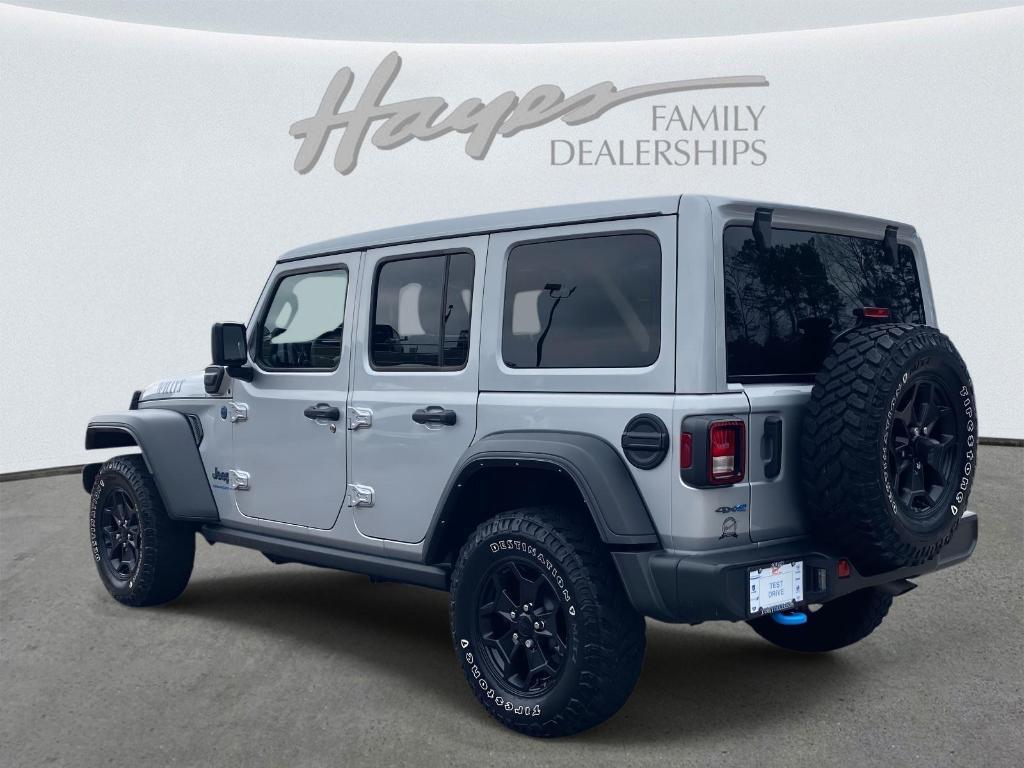 used 2023 Jeep Wrangler 4xe car, priced at $28,186