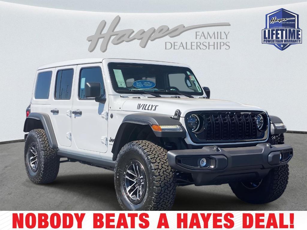 new 2025 Jeep Wrangler car, priced at $49,543