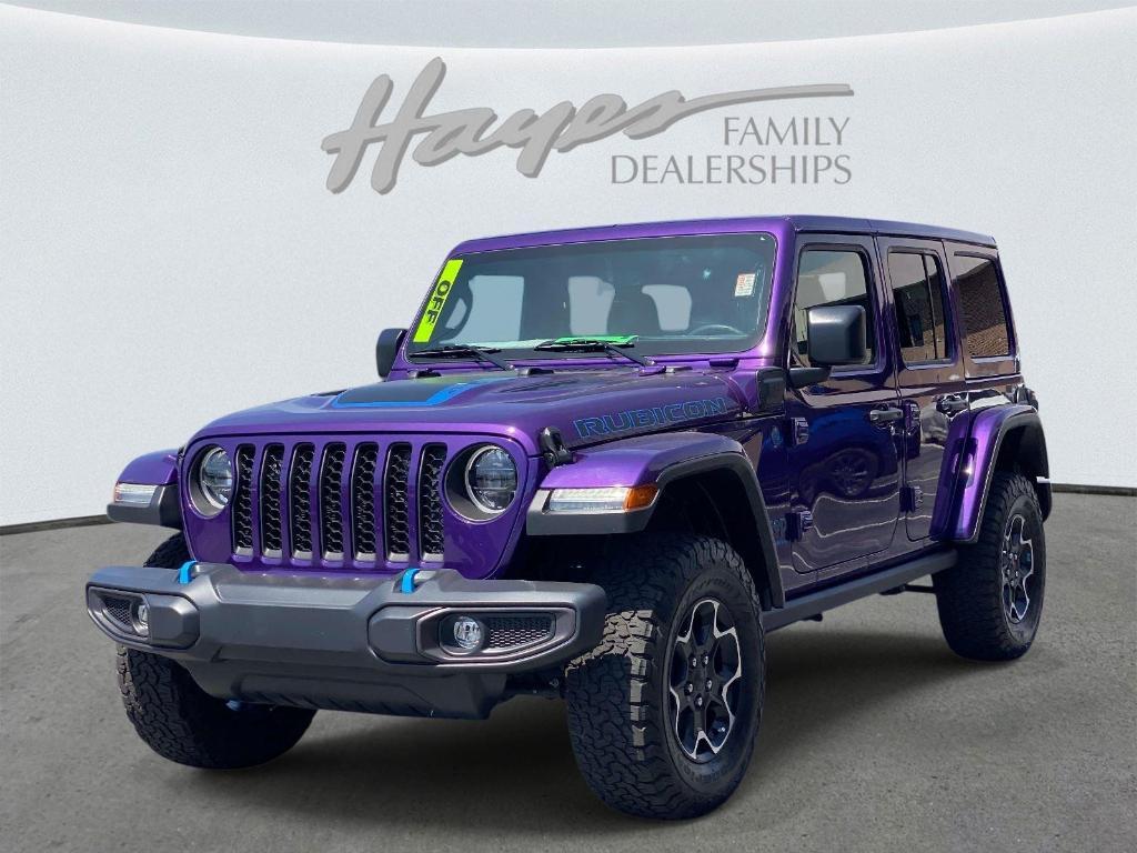 used 2023 Jeep Wrangler 4xe car, priced at $32,398