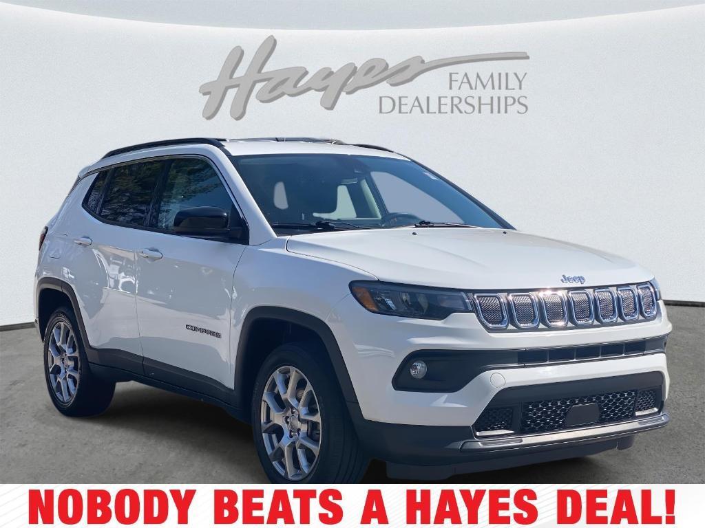 used 2022 Jeep Compass car, priced at $20,713
