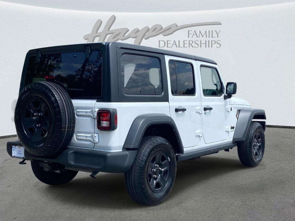 used 2024 Jeep Wrangler car, priced at $32,698