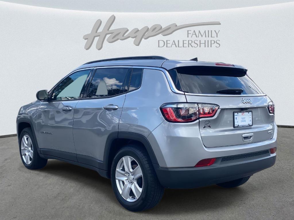 used 2022 Jeep Compass car, priced at $19,875