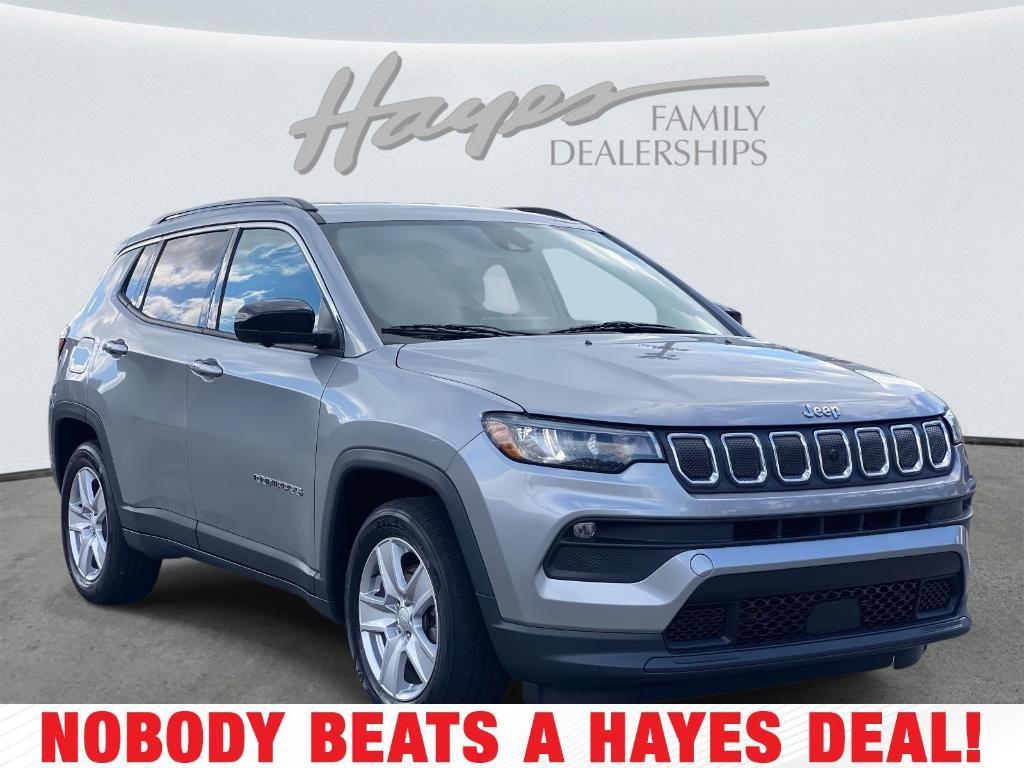 used 2022 Jeep Compass car, priced at $18,977