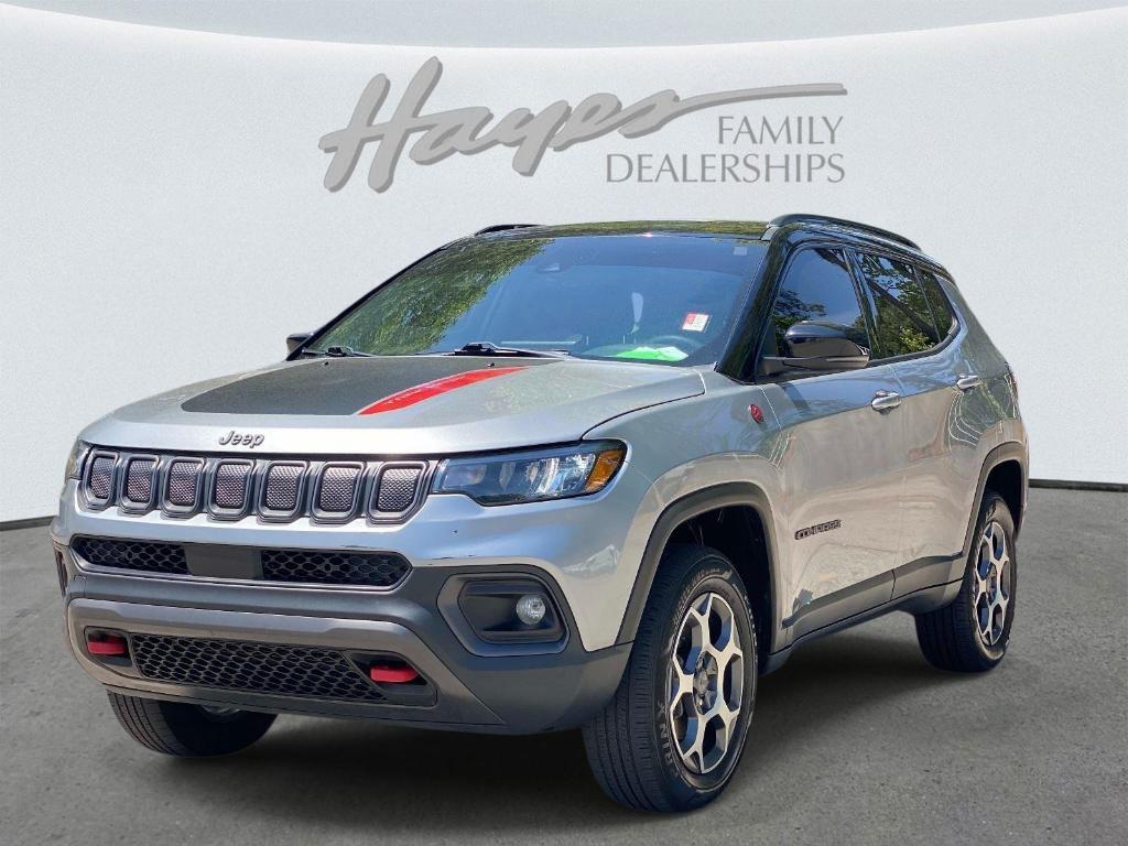 used 2022 Jeep Compass car, priced at $19,748