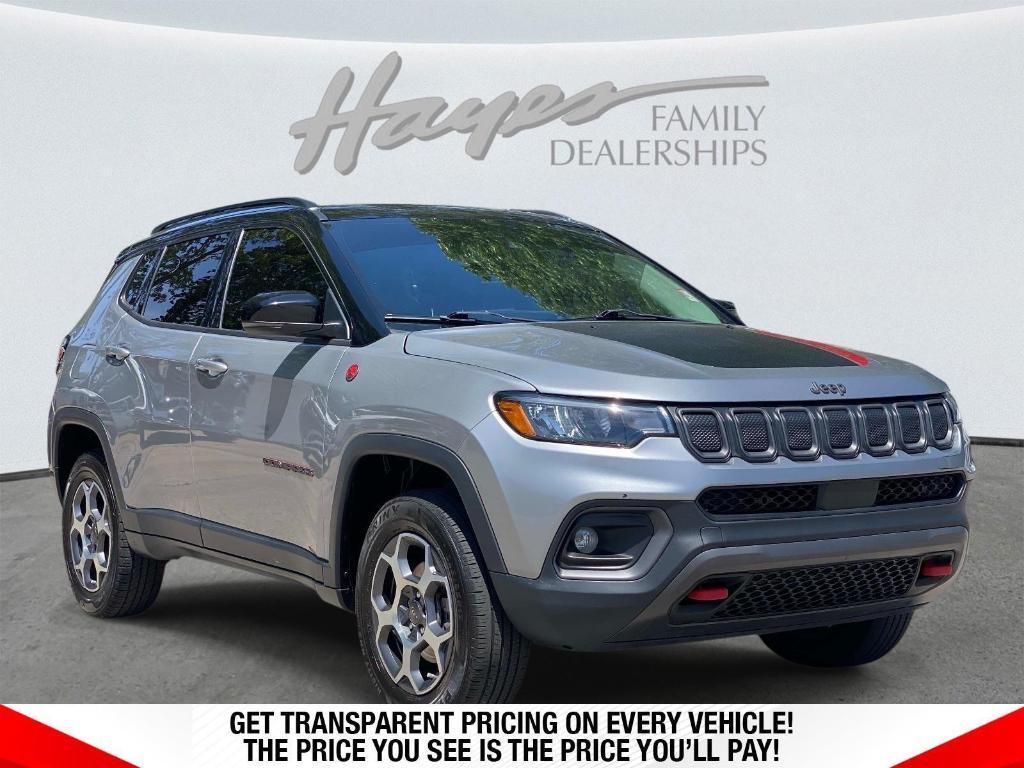 used 2022 Jeep Compass car, priced at $19,748