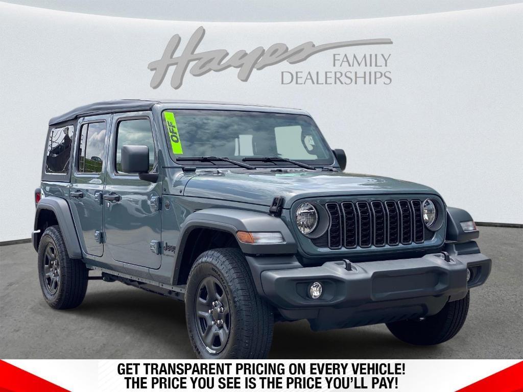 used 2025 Jeep Wrangler car, priced at $32,998