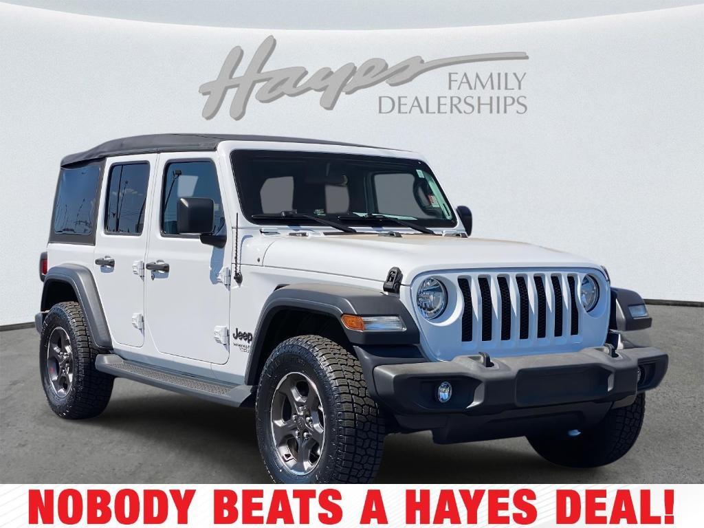 used 2020 Jeep Wrangler Unlimited car, priced at $23,233