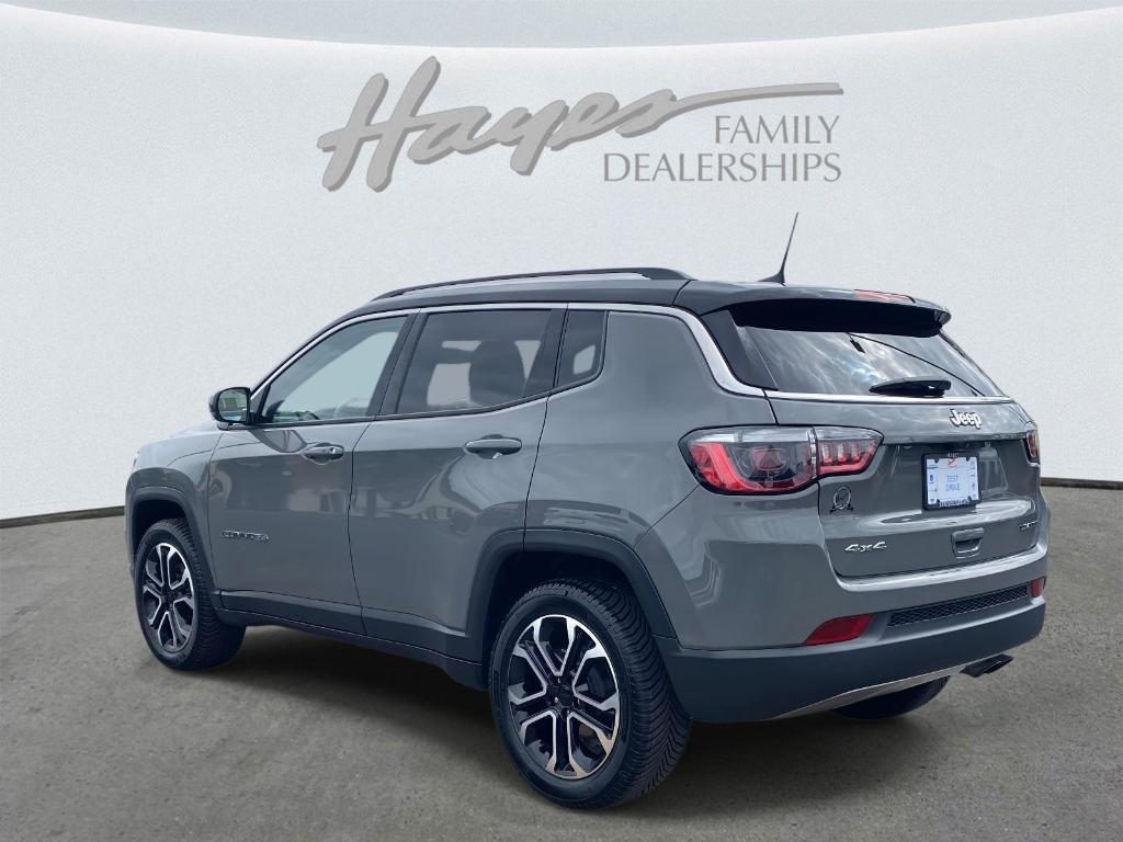 used 2022 Jeep Compass car, priced at $21,496