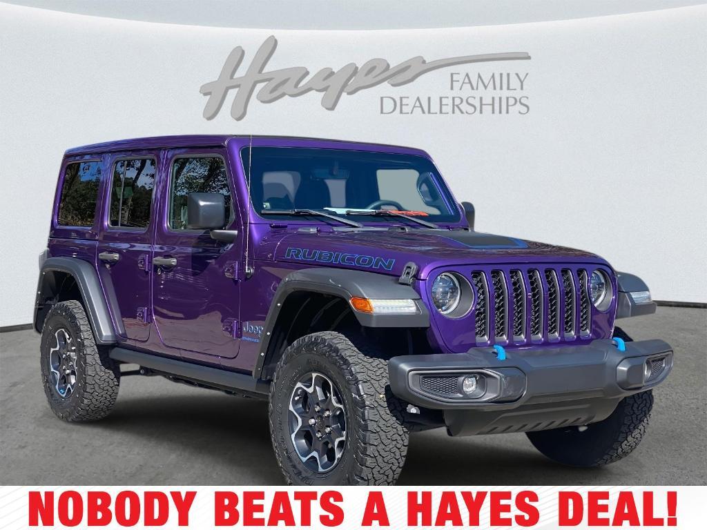 used 2023 Jeep Wrangler 4xe car, priced at $35,526