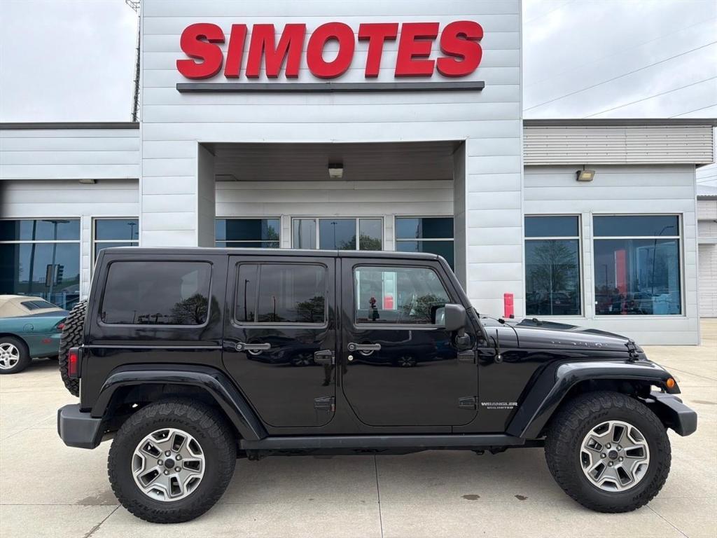 used 2014 Jeep Wrangler Unlimited car, priced at $19,277