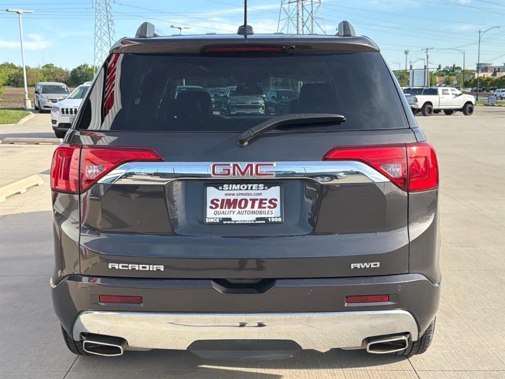 used 2018 GMC Acadia car, priced at $27,354