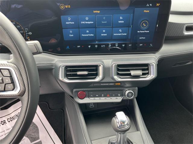 new 2025 Ford Mustang car, priced at $49,375