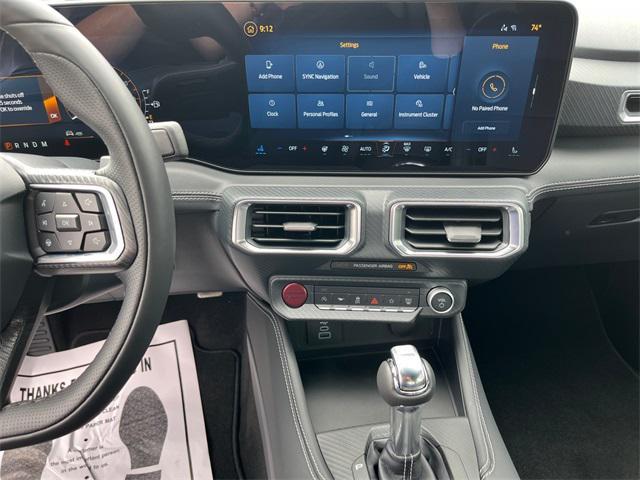 new 2025 Ford Mustang car, priced at $49,375