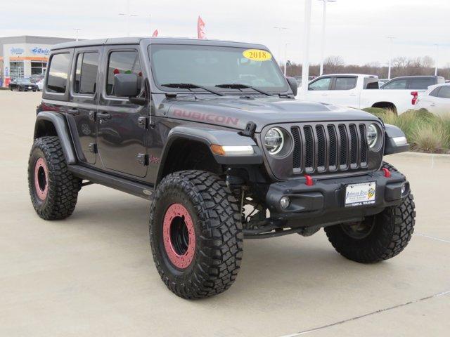 used 2018 Jeep Wrangler Unlimited car, priced at $30,770