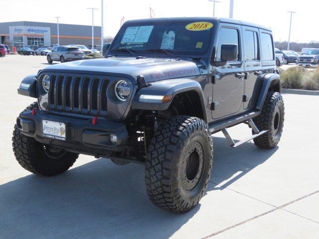 used 2018 Jeep Wrangler Unlimited car, priced at $29,480