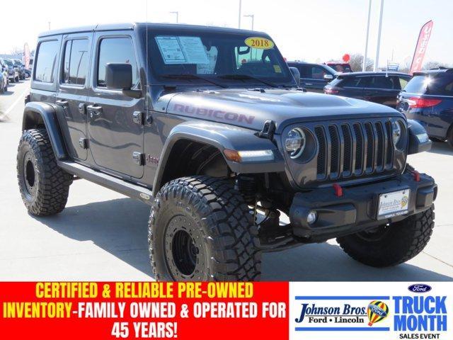used 2018 Jeep Wrangler Unlimited car, priced at $29,480
