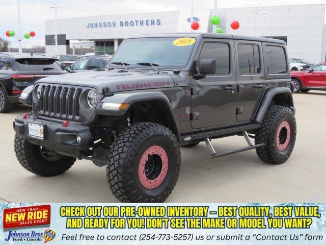 used 2018 Jeep Wrangler Unlimited car, priced at $30,770