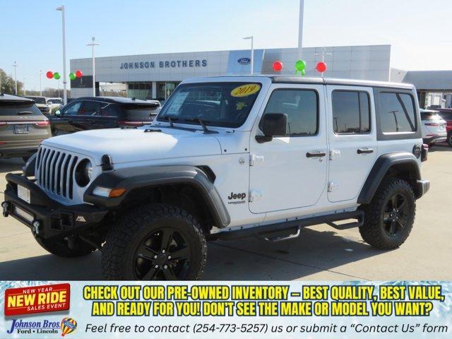used 2019 Jeep Wrangler Unlimited car, priced at $21,991