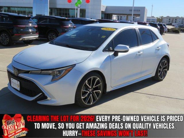 used 2021 Toyota Corolla Hatchback car, priced at $17,466