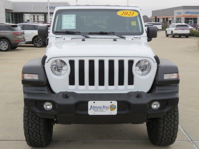 used 2021 Jeep Wrangler Unlimited car, priced at $23,522