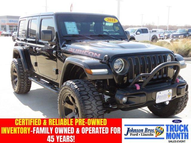 used 2018 Jeep Wrangler Unlimited car, priced at $25,980