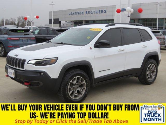 used 2022 Jeep Cherokee car, priced at $23,995