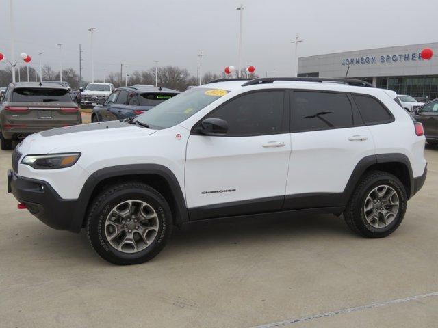 used 2022 Jeep Cherokee car, priced at $24,684