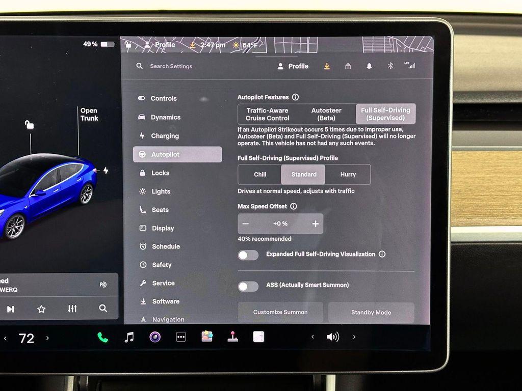 used 2019 Tesla Model 3 car, priced at $13,420