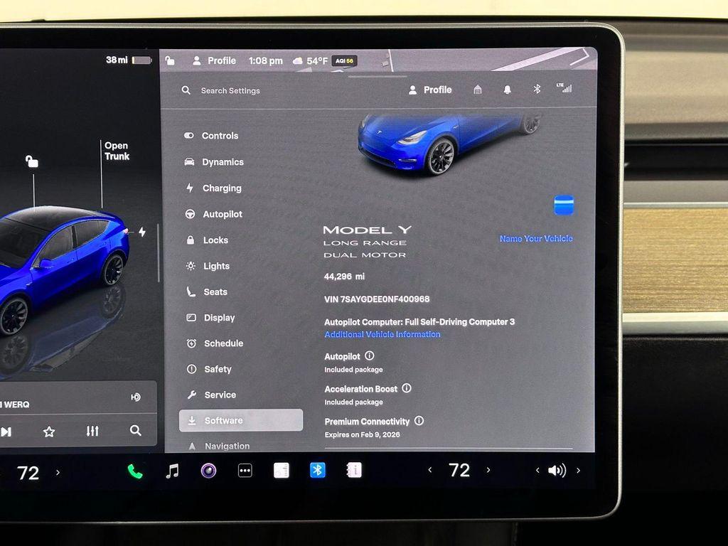 used 2022 Tesla Model Y car, priced at $24,320