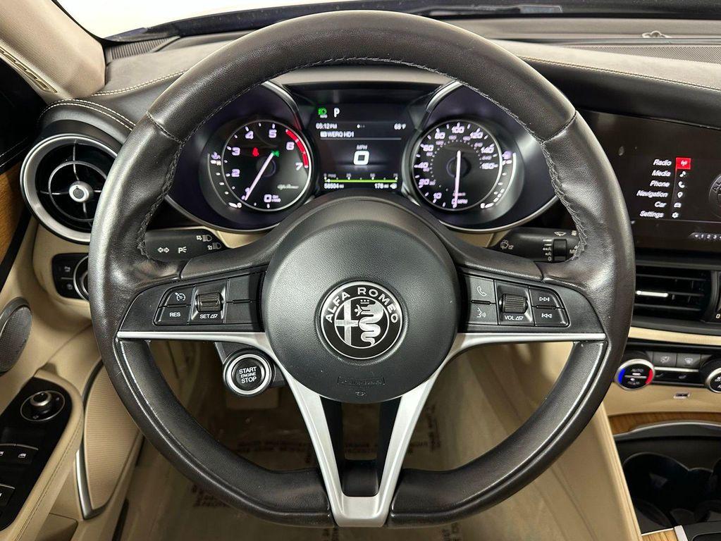 used 2017 Alfa Romeo Giulia car, priced at $15,900