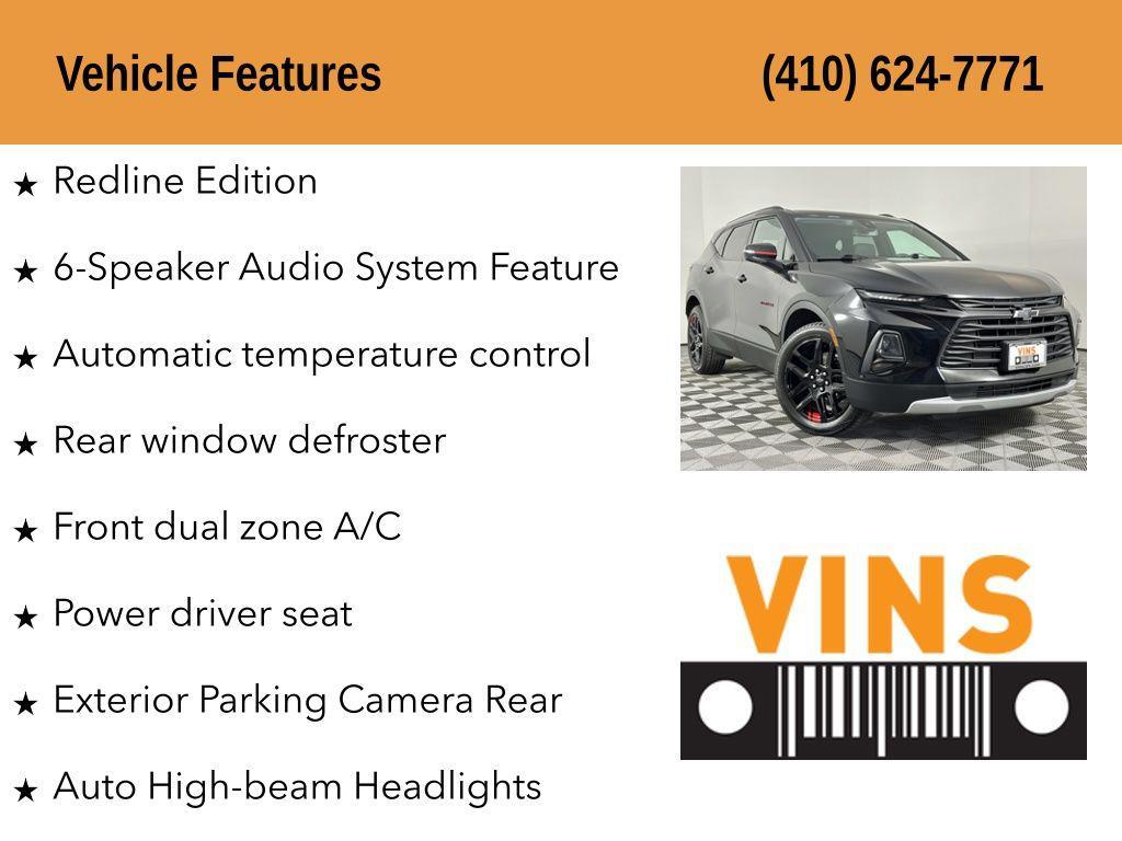 used 2022 Chevrolet Blazer car, priced at $18,800