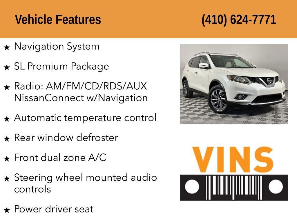 used 2016 Nissan Rogue car, priced at $9,420