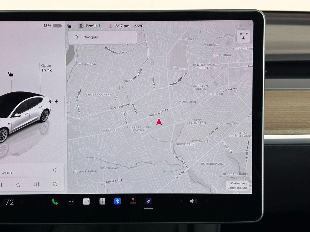 used 2023 Tesla Model 3 car, priced at $20,555